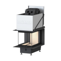 Камінна топка Brunner Panorama BKH 5.0 45-65-45-65 трьохстороння з гільйотиною