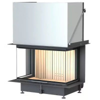 Камінна топка Brunner Panorama-kamin 57/40/85/40 трьохстороння з гільйотиною