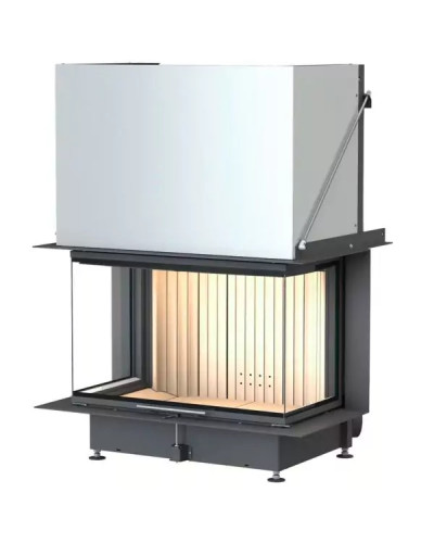 Камінна топка Brunner Panorama-kamin 57/40/85/40 трьохстороння з гільйотиною