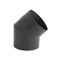 Коліно стальне димохідне Darco зварне 45° / Ø120 - Ø250