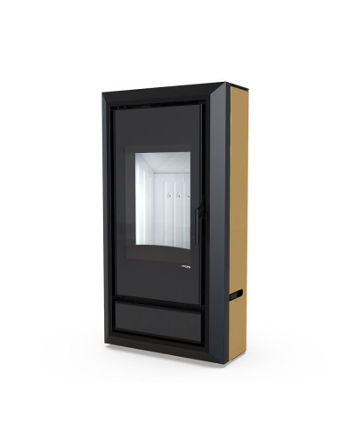 Стальна піч Defro Home IGNIS золота