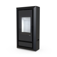 Стальна піч Defro Home IGNIS чорна