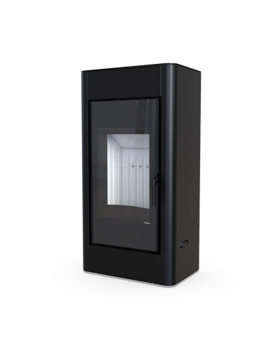 Стальна піч Defro Home SOLUM чорна