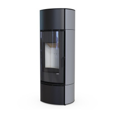 Стальна піч Defro Home ORBIOS EXTENTO F сіра