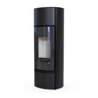Стальна піч Defro Home ORBIOS EXTENTO F чорний