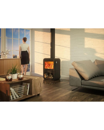 Чавунна пічка Dovre Rock 350WB