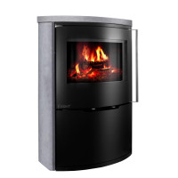 Стальна піч Ember Kamin O1 XL Serpantino
