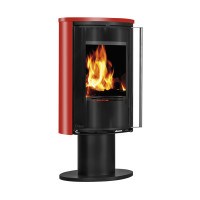 Стальна піч Ember E16 VG Keramik червона