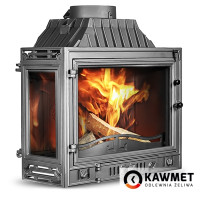 Камінна топка KAWMET W4 кутова з перегородкою