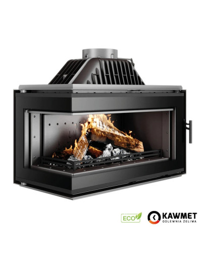 Камінна топка KAWMET W16 ECO кутова (13.5 кВт)