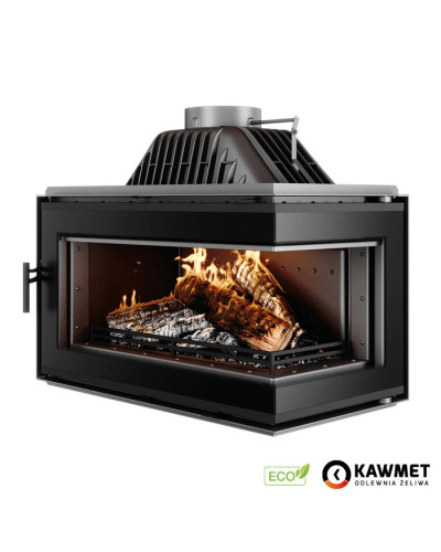 Камінна топка KAWMET W16 ECO кутова (13.5 кВт)
