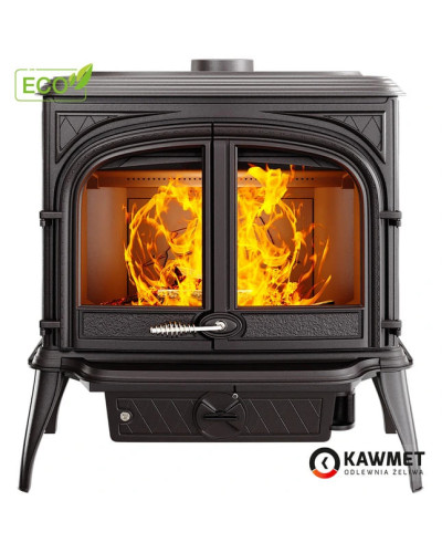 Чавунна піч-камін KAWMET Premium HELIOS S8 ECO (13,9 кВт)