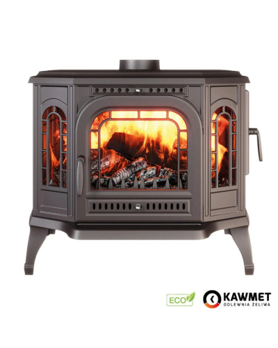Чавунна піч-камін KAWMET P7 PB ECO (10,5 кВт)