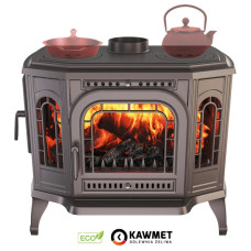 Чавунна піч-камін KAWMET P7 LB ECO (10,5 кВт)