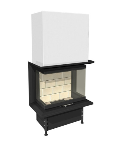Камінна топка Kobok Chopok 625 2R90-S500 VD трьохстроння гільйотина
