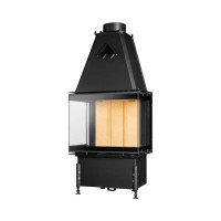 Камінна топка Kobok Chopok 600 2R90-S450 трьохстроння