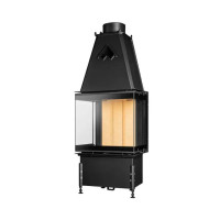 Камінна топка Kobok Chopok 550 2R90-S450 трьохстроння