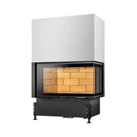 Камінна топка Kobok Chopok 950 R90-S/500 VD кутова гільйотина