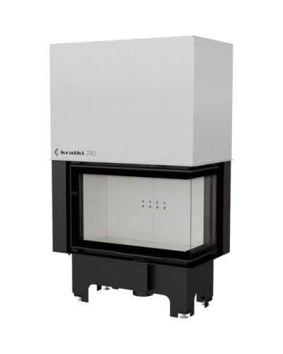 Камінна топка Kratki VN 810/410 кутова BS гільйотина