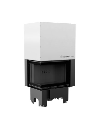 Камінна топка Kratki VN 610/430 кутова BS гільйотина