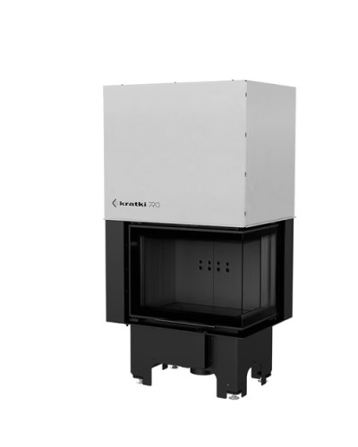 Камінна топка Kratki VN 610/430 кутова BS гільйотина