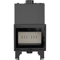 Камінна топка Kratki AQUARIO/M 12 GLASS з водяним контуром