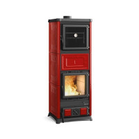 Піч-камін La Nordica NOVA FORNO червона