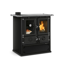 Опалювально-варильна піч La Nordica ROSETTA SINISTRA 5.0 steel