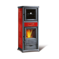 Піч-камін La Nordica ROSSELLA PLUS FORNO EVO червона