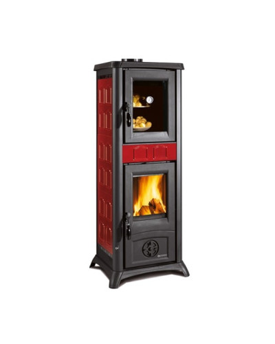 Піч-камін La Nordica Gemma Forno 5.0 червона