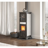 Піч-камін La Nordica Gemma Forno 5.0 біла