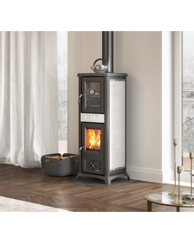 Піч-камін La Nordica Gemma Forno 5.0 біла