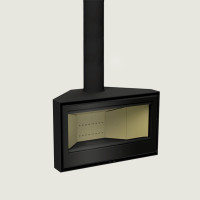 Сталева піч Rocal Habit 100 R