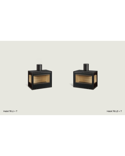 Сталева піч Rocal Habit 76 