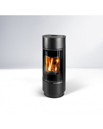 Сталева піч Thorma ATIKA Ceramic PLUS чорна матова
