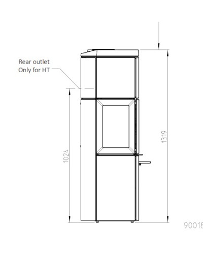 Чавунна пічка Jotul F 520 HT BP