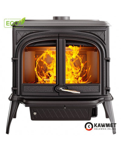 Чавунна піч-камін KAWMET Premium ARES S7 ECO (11,3 кВт)