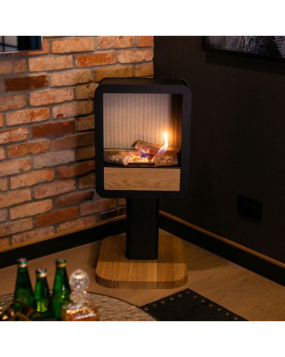Біокамін Kratki ECHO RECTANGLE 50 чорний