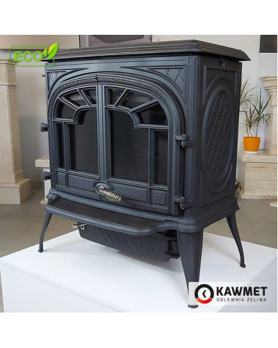 Чавунна піч-камін KAWMET Premium ZEUS S9 ECO (11,3 кВт)
