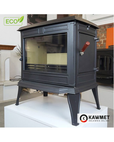 Чавунна піч-камін KAWMET Premium ATHENA S12 ECO (12,3 кВт)