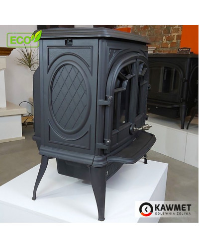 Чавунна піч-камін KAWMET Premium ZEUS S9 ECO (11,3 кВт)