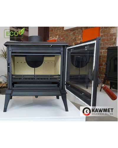 Чавунна піч-камін KAWMET Premium PROMETEUS S11 ECO (8,5 кВт)