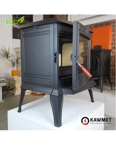 Чавунна піч-камін KAWMET Premium ATHENA S12 ECO (12,3 кВт)