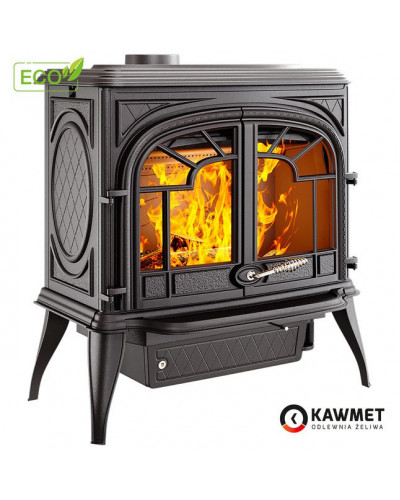 Чавунна піч-камін KAWMET Premium ZEUS S9 ECO (11,3 кВт)