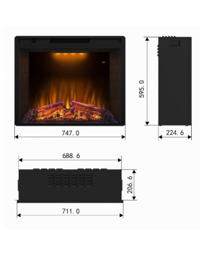 Електрокамін Royal Flame Goodfire 28 LED
