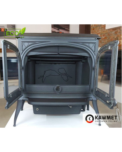 Чавунна піч-камін KAWMET Premium ARES S7 ECO (11,3 кВт)