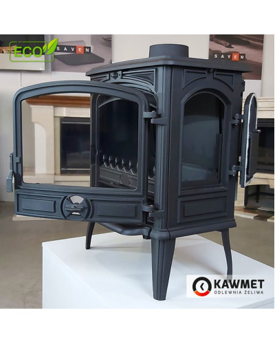 Чавунна піч-камін KAWMET Premium SELENA S14 ECO (6,5 кВт)