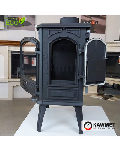 Чавунна піч-камін KAWMET Premium SELENA S14 ECO (6,5 кВт)