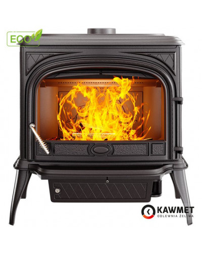Чавунна піч-камін KAWMET Premium NIKA S5 ECO (11,3 кВт)