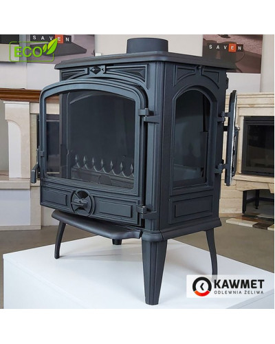 Чавунна піч-камін KAWMET Premium SELENA S14 ECO (6,5 кВт)
